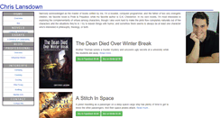 Desktop Screenshot of chrislansdown.com